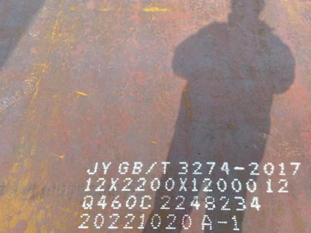 镇坪Q460高强钢板